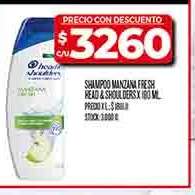 Shampoo Manzana Fresh Head & Shoulders 180 ml