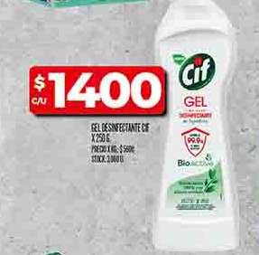 Cif Gel Desinfectante