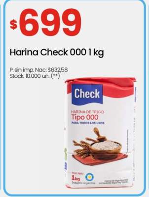 Harina Check 000 1 kg