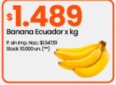 Banana Ecuador x kg