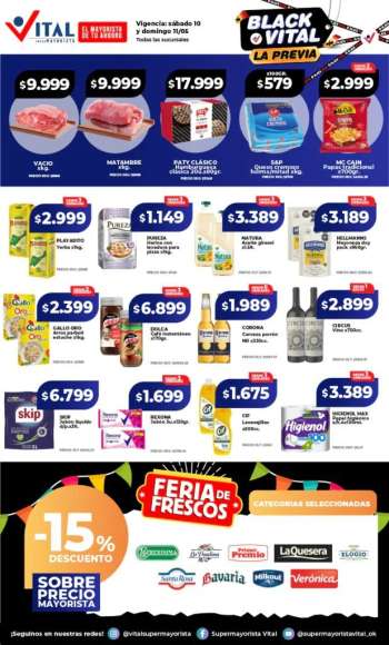 Folleto actual Vital - 10/05/25 - 11/05/25.