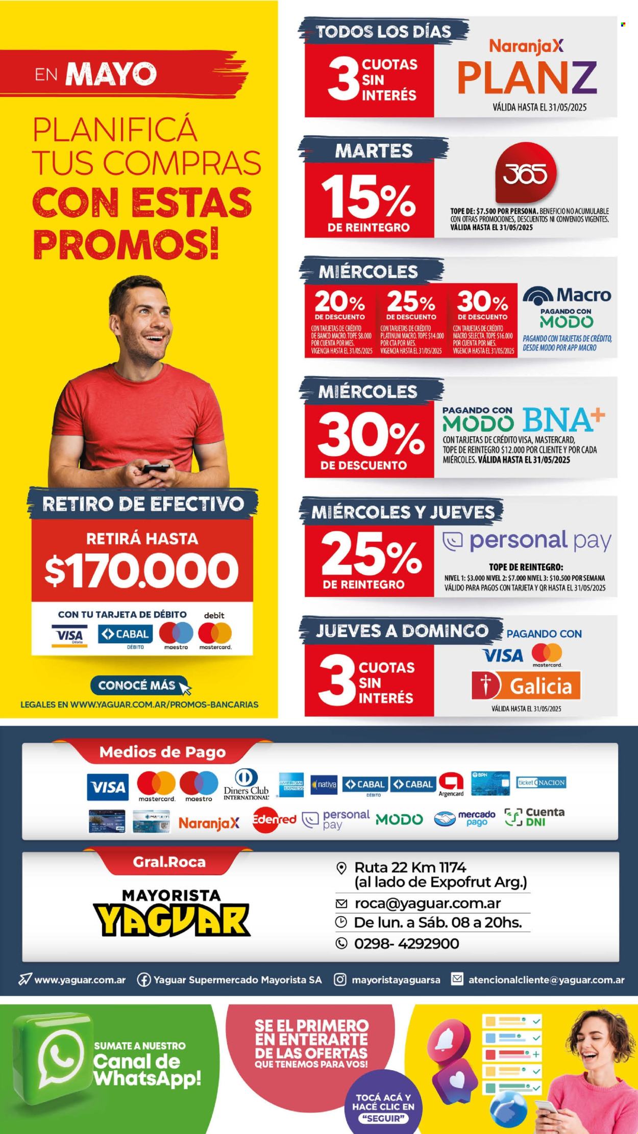 Catálogo Yaguar - 12/05/25 - 18/05/25. Página 1