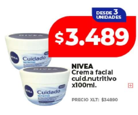 NIVEA Crema facial cuidado nutritivo x100ml