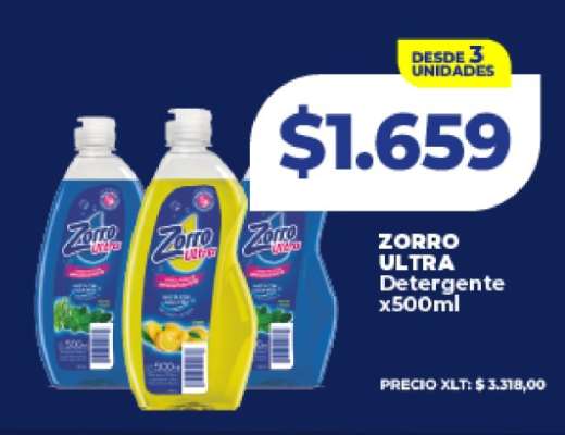 ZORRO ULTRA Detergente x500ml