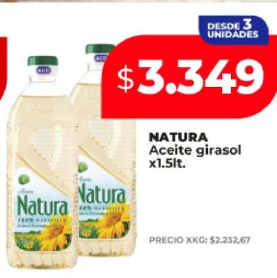 NATURA Aceite girasol
