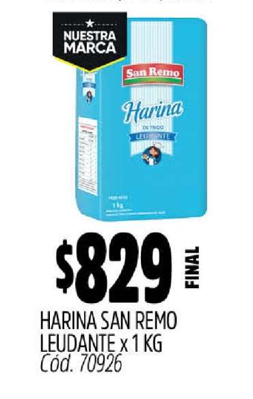 HARINA SAN REMO LEUDANTE x 1 KG