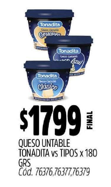 Queso Untable Tonadita