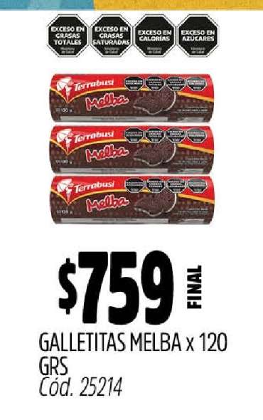 Galletitas Melba