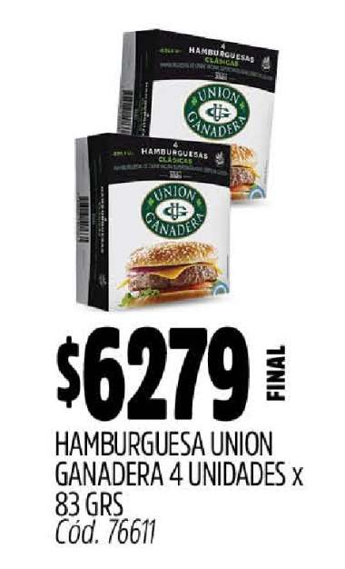Hamburguesa UNIÓN GANADERA