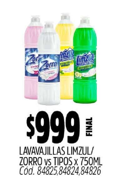 Lavavajillas Limzul/Zorro