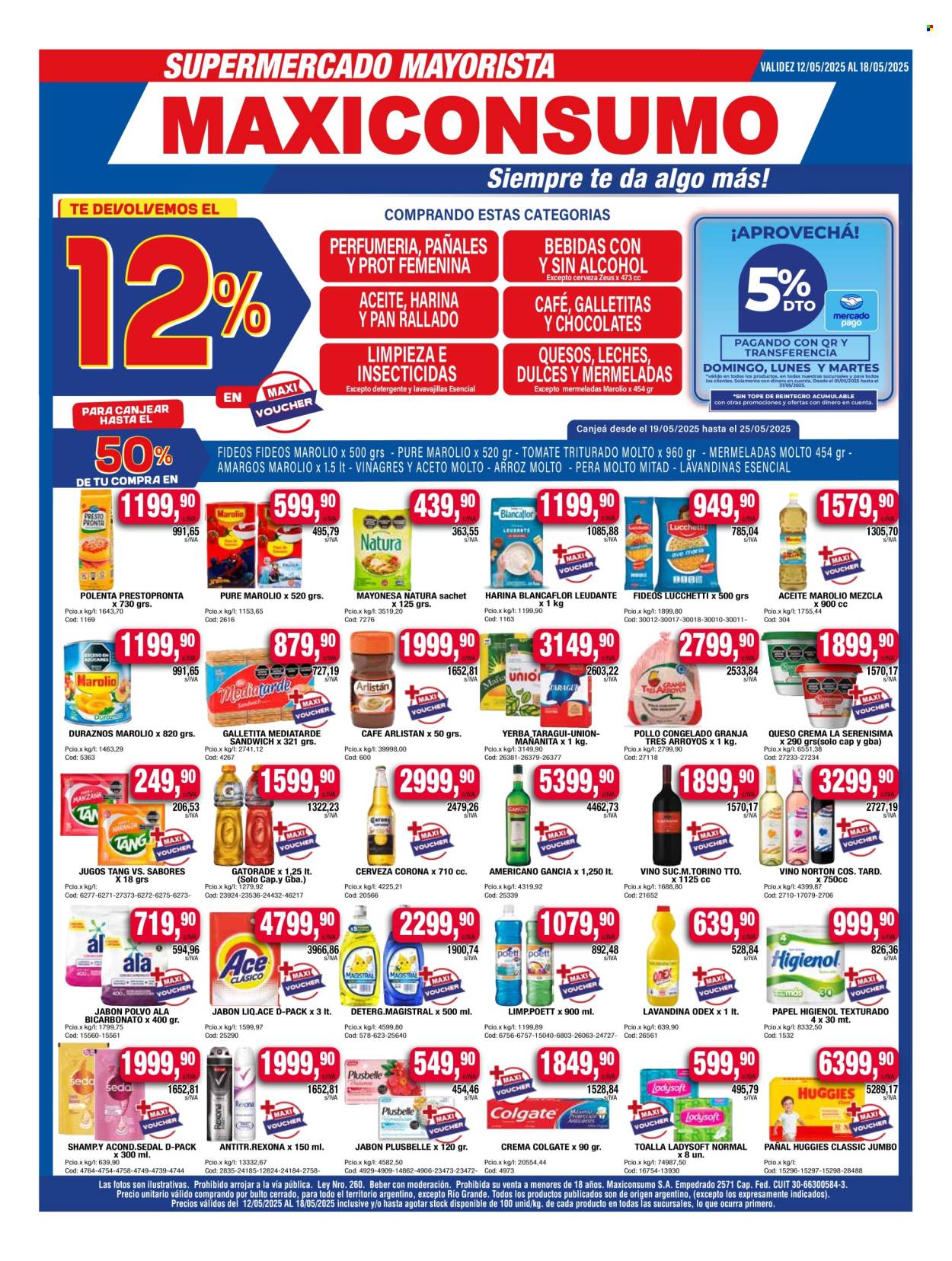 Catálogo Maxiconsumo - 12/05/25 - 18/05/25. Página 1