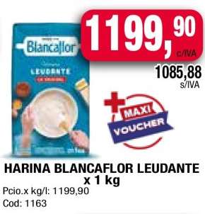 HARINA BLANCAFLOR LEUDANTE x 1 kg