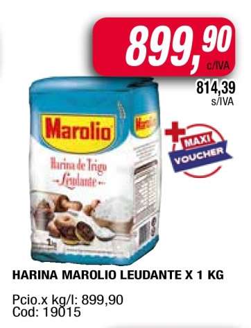 HARINA MAROLIO LEUDANTE X 1 KG