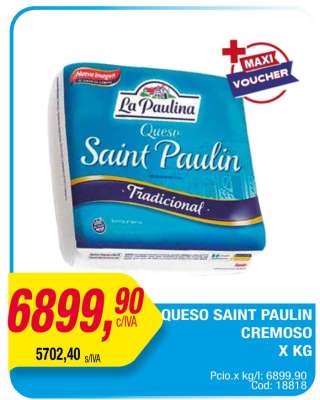 Queso Saint Paulin Cremoso