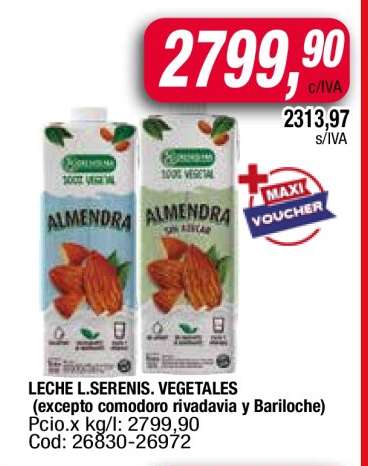 LECHE L.SERENIS. VEGETALES