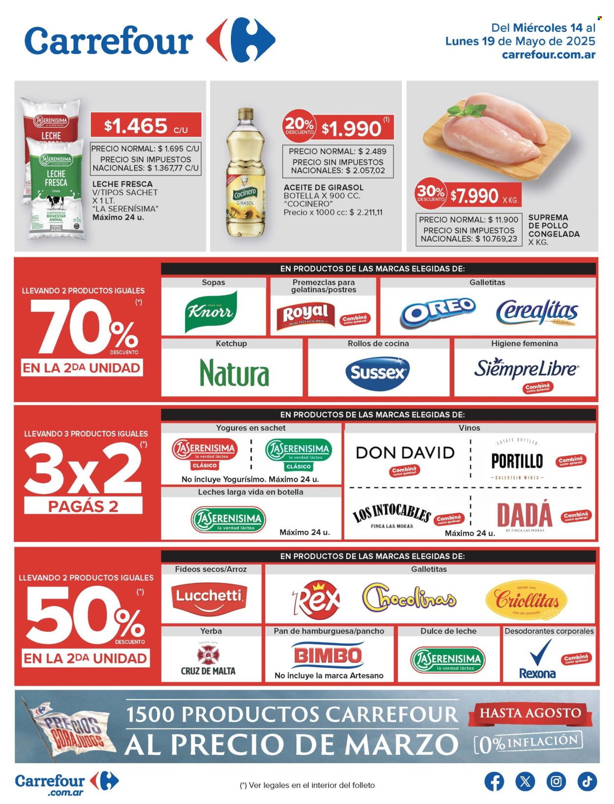 Catálogo Carrefour Hipermercados - 14/05/25 - 19/05/25. Página 1