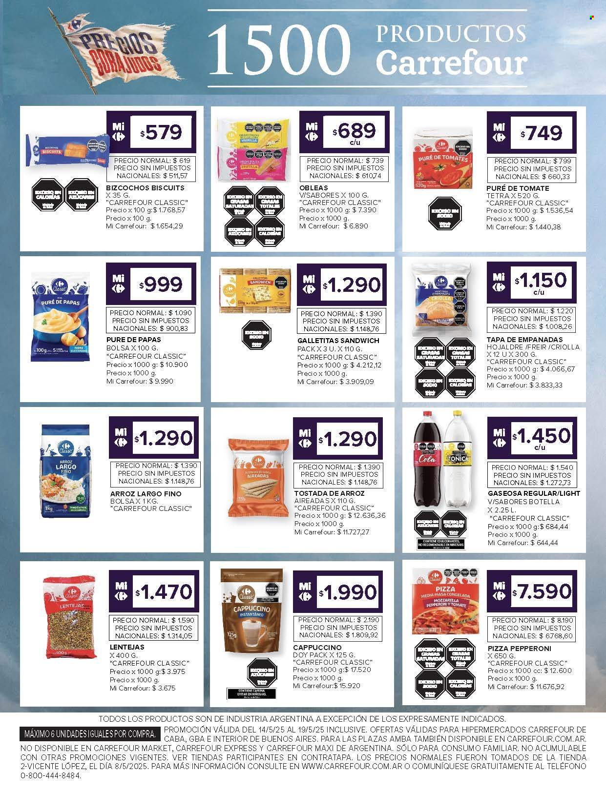 Catálogo Carrefour Hipermercados - 14/05/25 - 19/05/25. Página 1