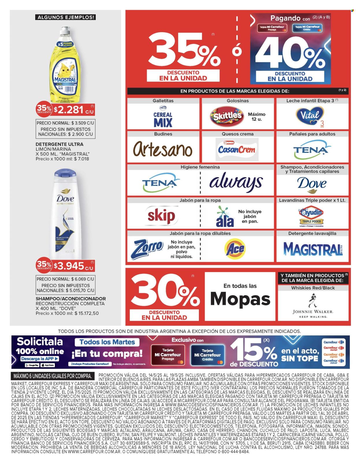 Catálogo Carrefour Hipermercados - 14/05/25 - 19/05/25. Página 1