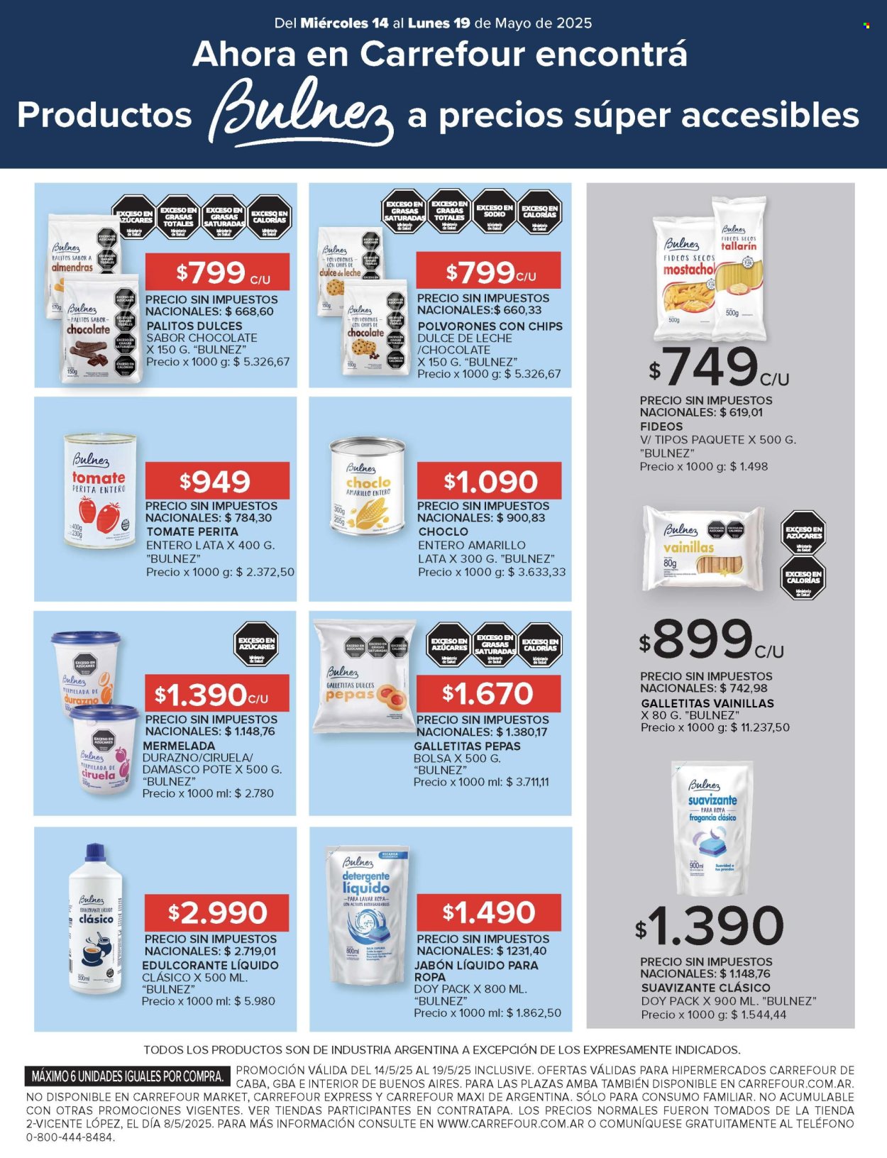 Catálogo Carrefour Hipermercados - 14/05/25 - 19/05/25. Página 1