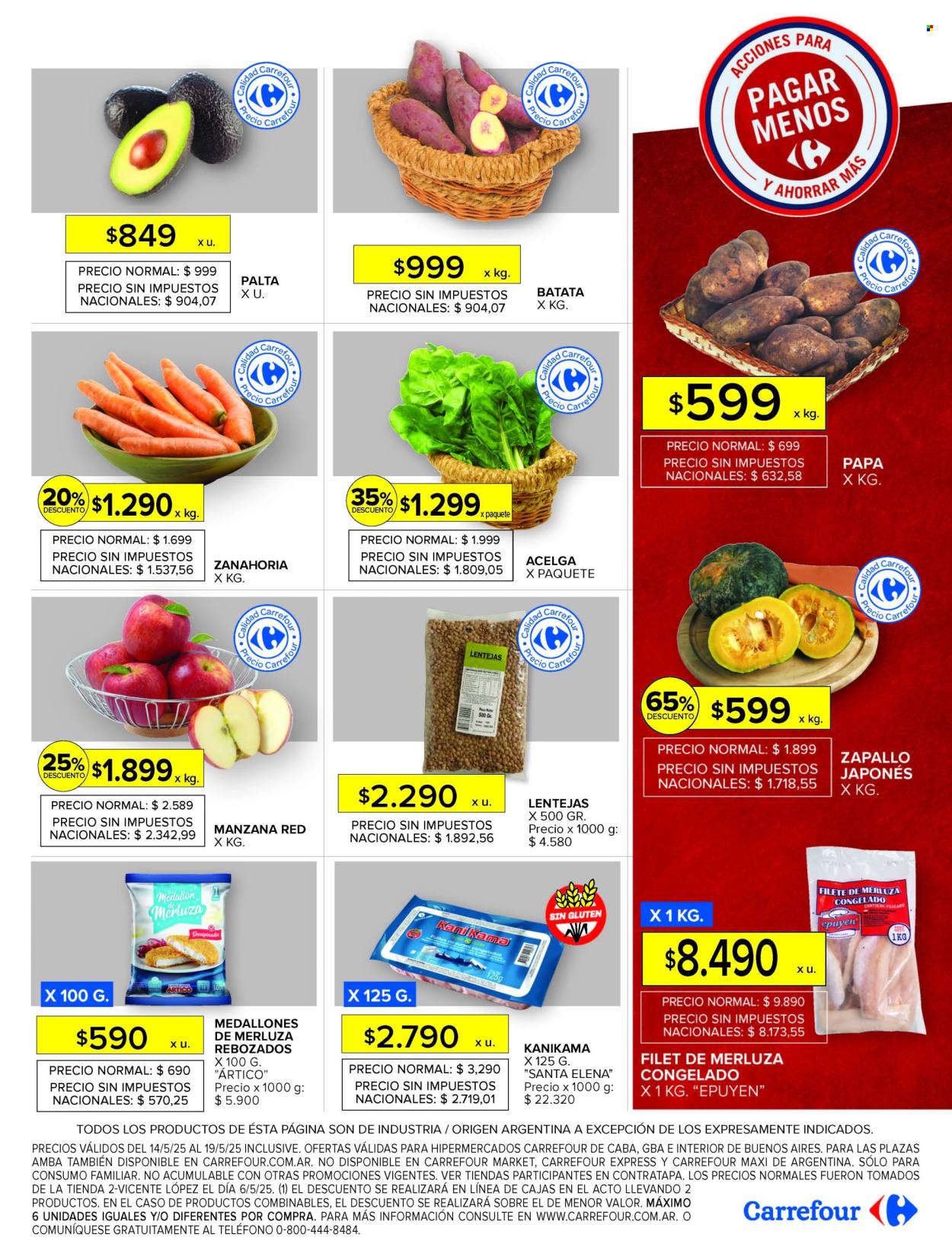 Catálogo Carrefour Hipermercados - 14/05/25 - 19/05/25. Página 1