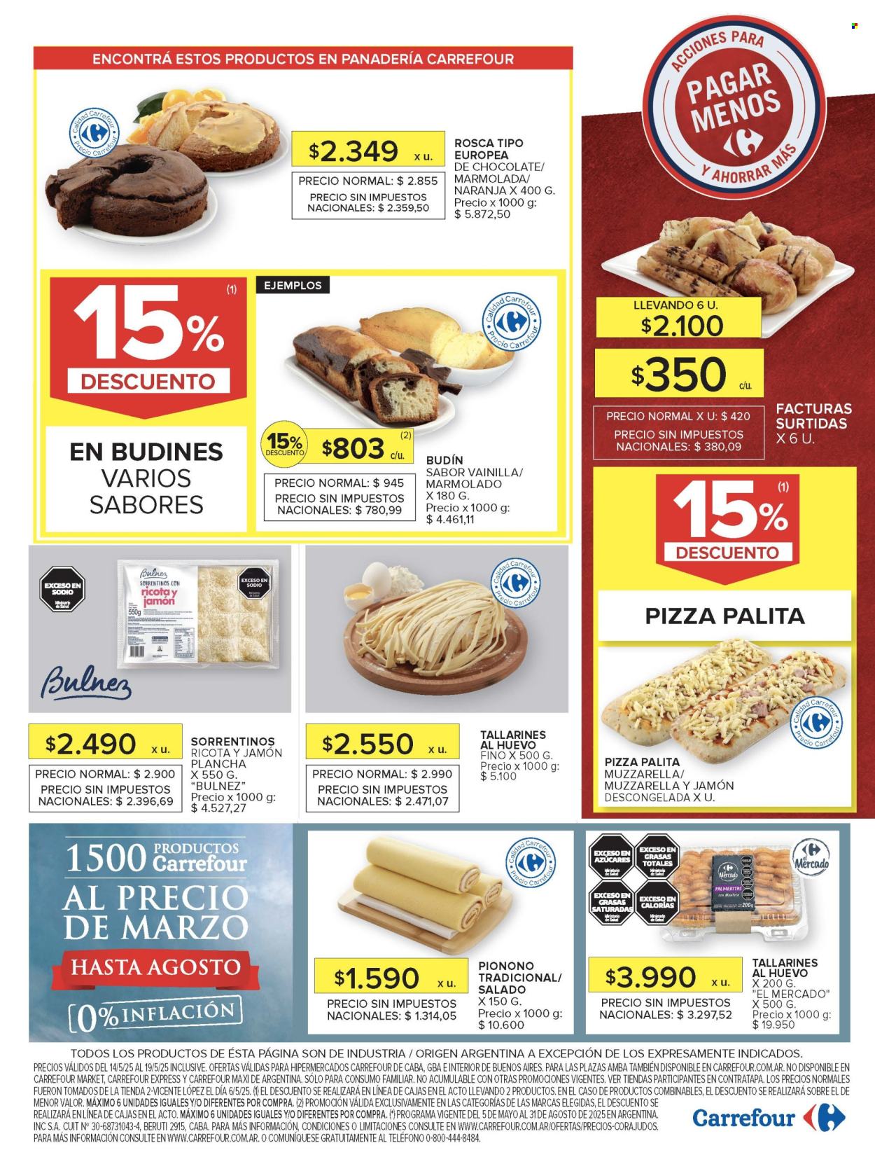 Catálogo Carrefour Hipermercados - 14/05/25 - 19/05/25. Página 1