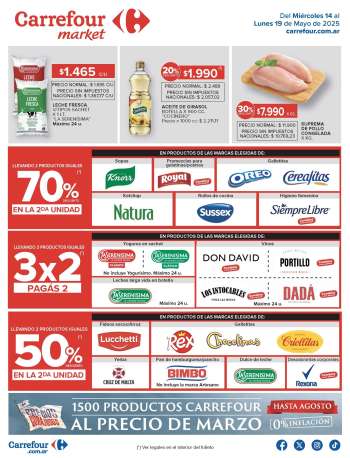 Folleto actual Carrefour Market - 14/05/25 - 19/05/25.