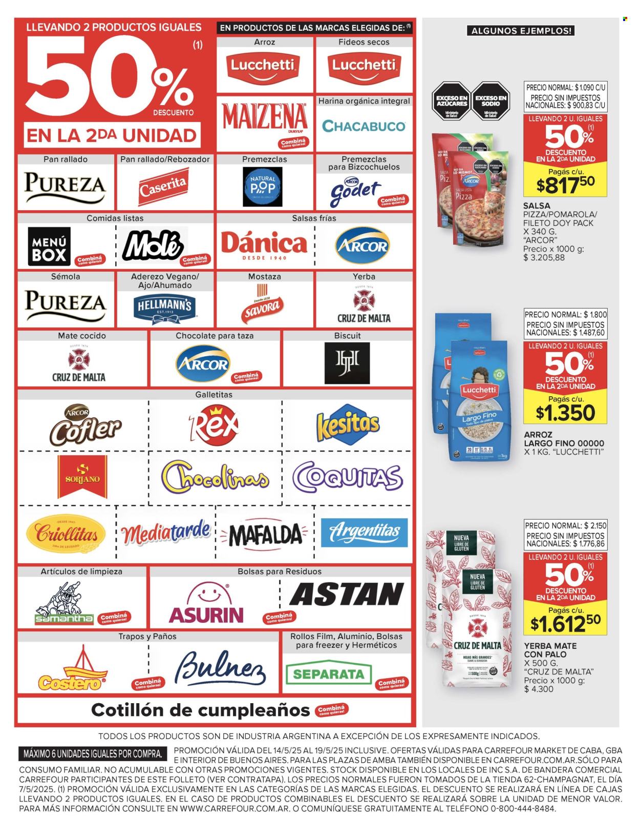 Catálogo Carrefour Market - 14/05/25 - 19/05/25. Página 1