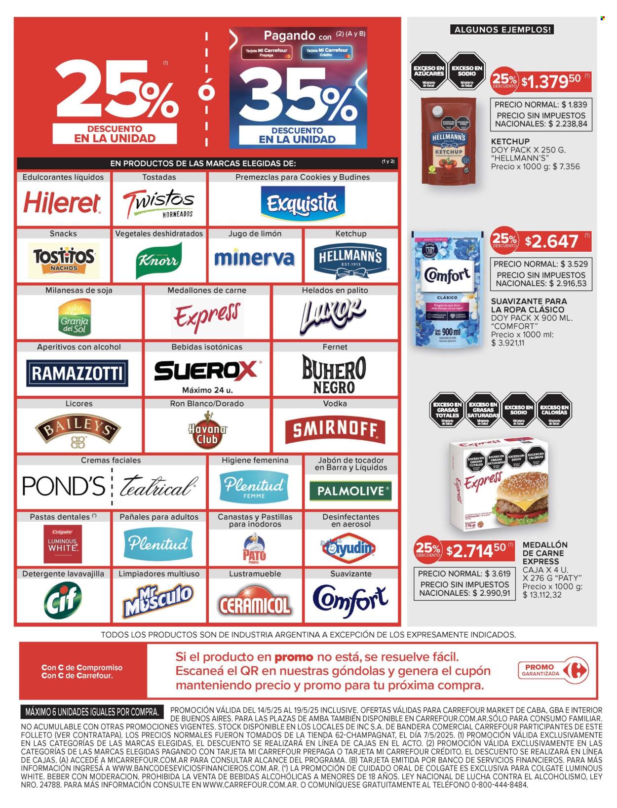 Catálogo Carrefour Market - 14/05/25 - 19/05/25. Página 1