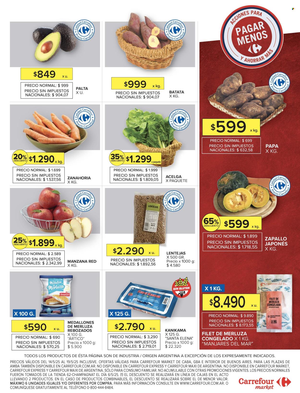 Catálogo Carrefour Market - 14/05/25 - 19/05/25. Página 1