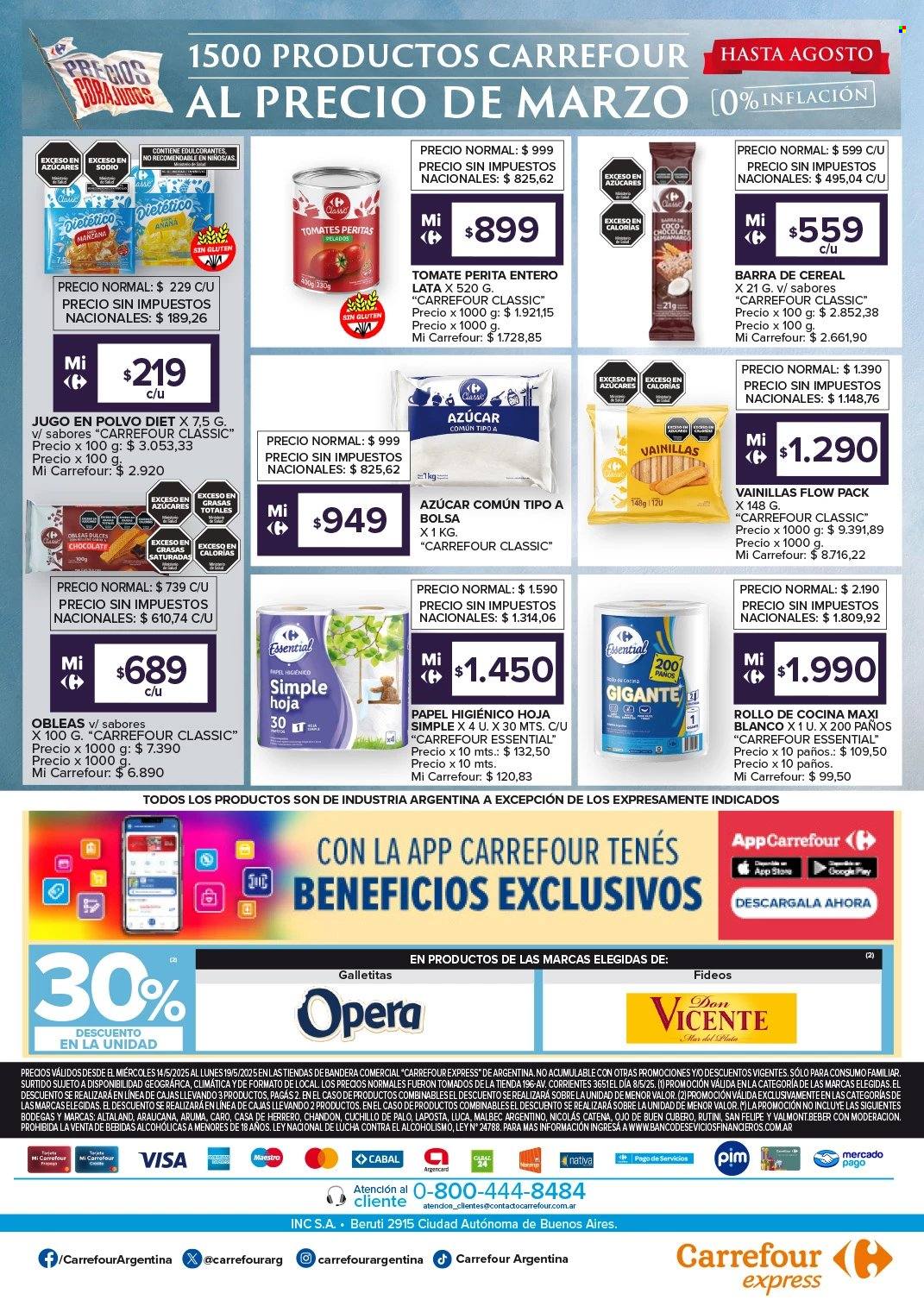 Catálogo Carrefour Express - 13/05/25 - 19/05/25. Página 1