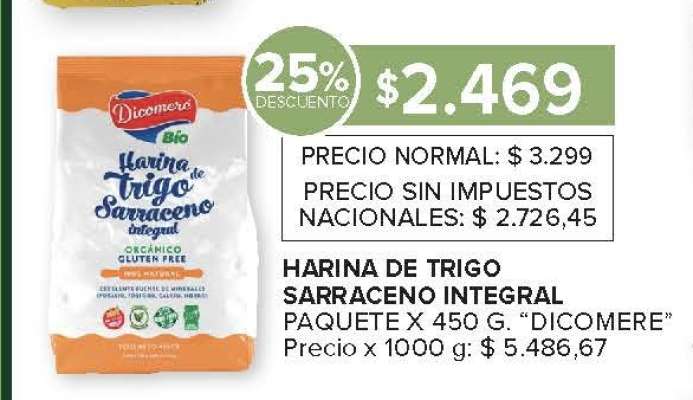 Harina de Trigo Sarraceno Integral