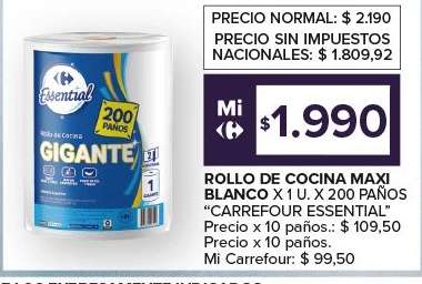 ROLLO DE COCINA MAXI BLANCO
