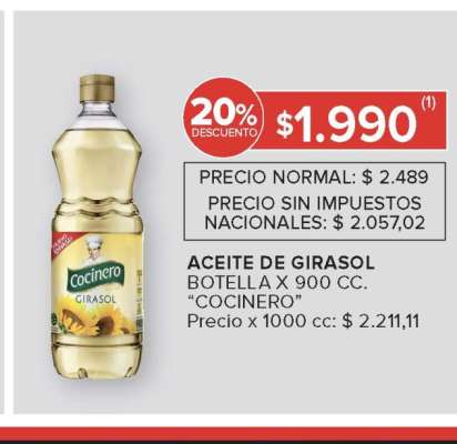 Aceite de girasol