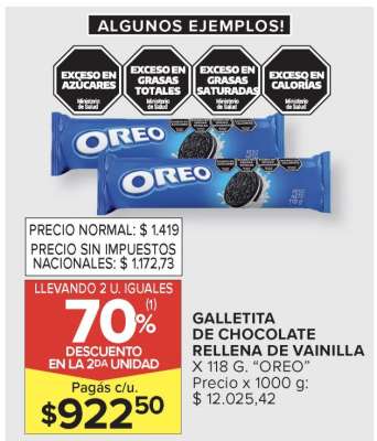 Galletita de Chocolate Rellena de Vainilla